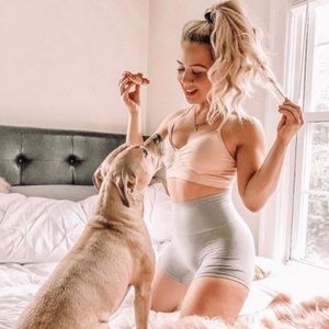 YUMMIE 2 pair cotton seamless shaping short